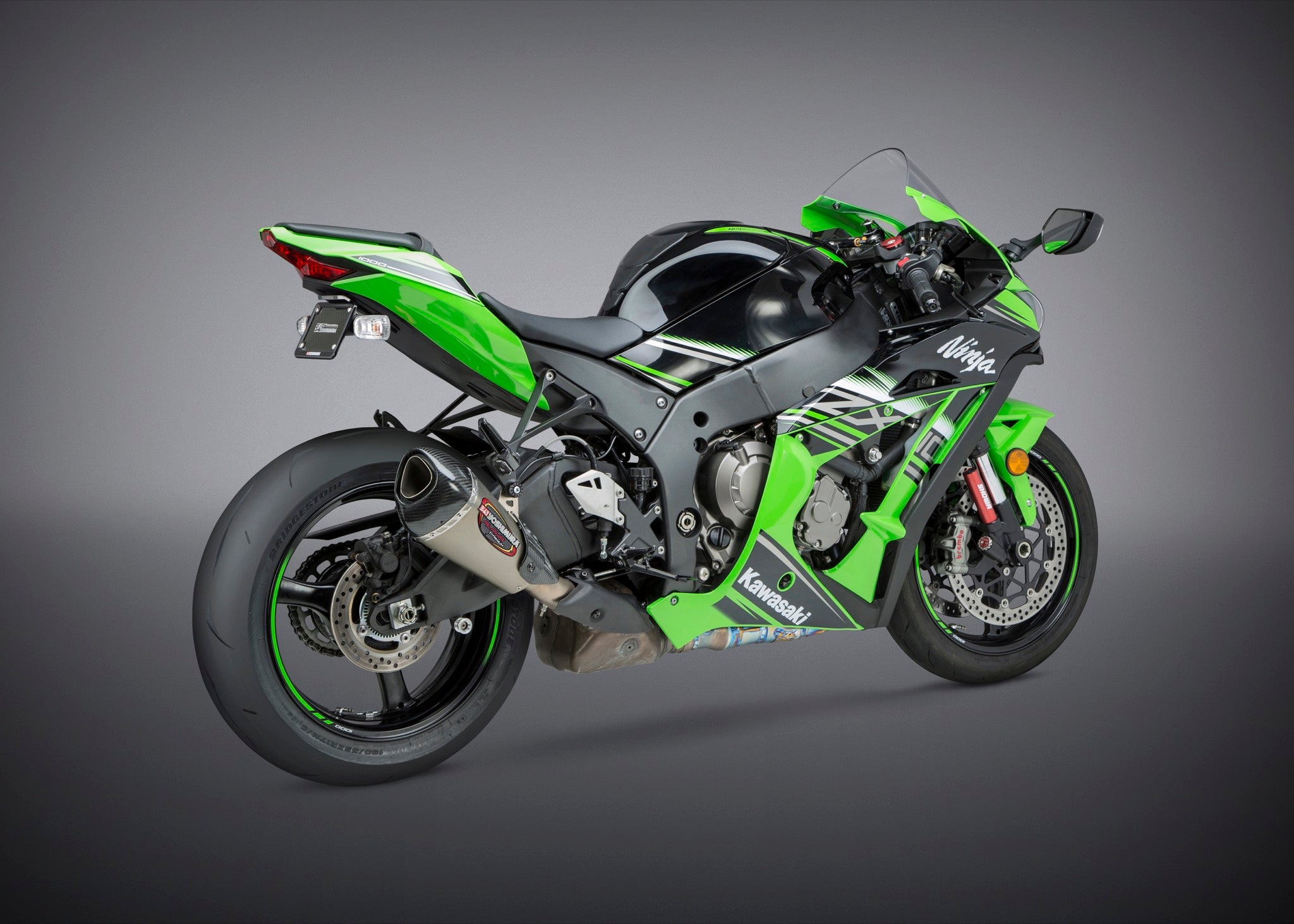 Yoshimura ZX-10R/RR 2012-20 ALPHA T Slip-On Exhaust Titanium