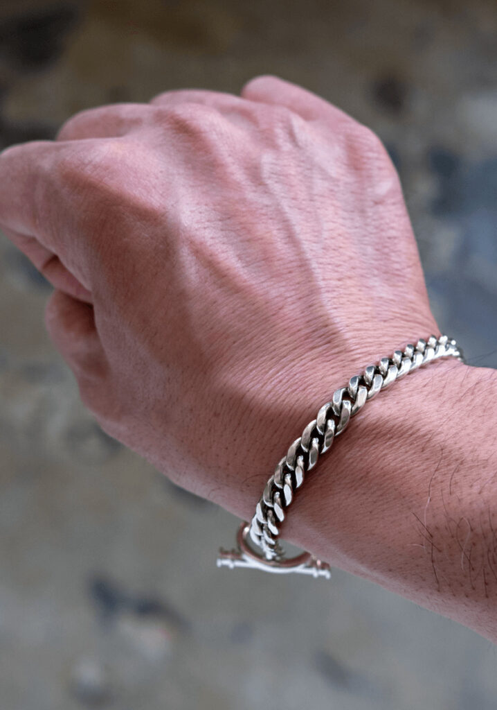 MADE IN CALIFORNIA T-BAR CUBAN BRACELET | 大阪心斎橋のメンズ洋服の