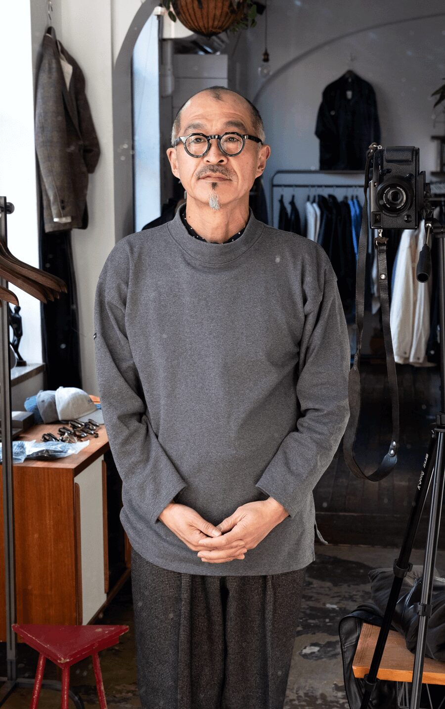SAINT JAMES MOCK NECK GIENSⅡ | 大阪心斎橋のメンズ洋服のセレクト