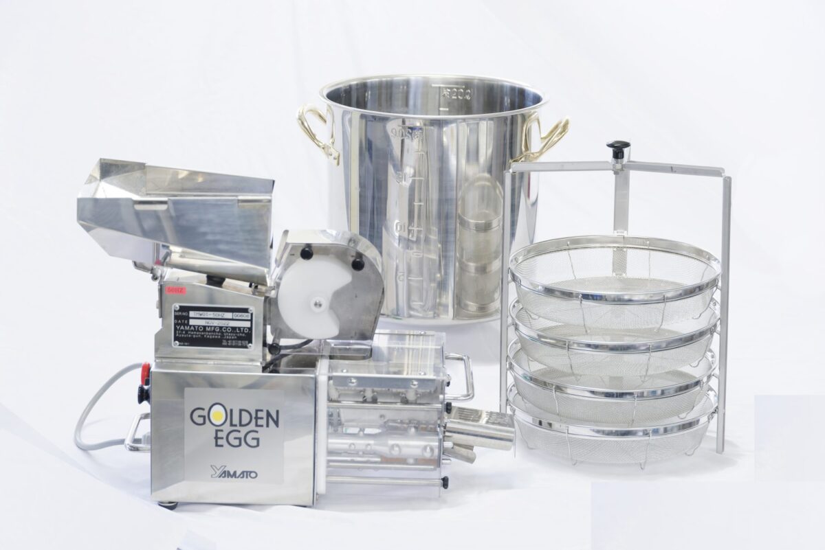 ゴールデンエッグ｜半熟卵の自動殻剥き機｜大和製作所