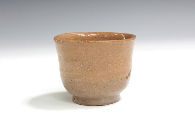 柳瀬美術店 / 辻 清明「唐津ぐい呑」共箱[TSUJI Seimei]Sake cup