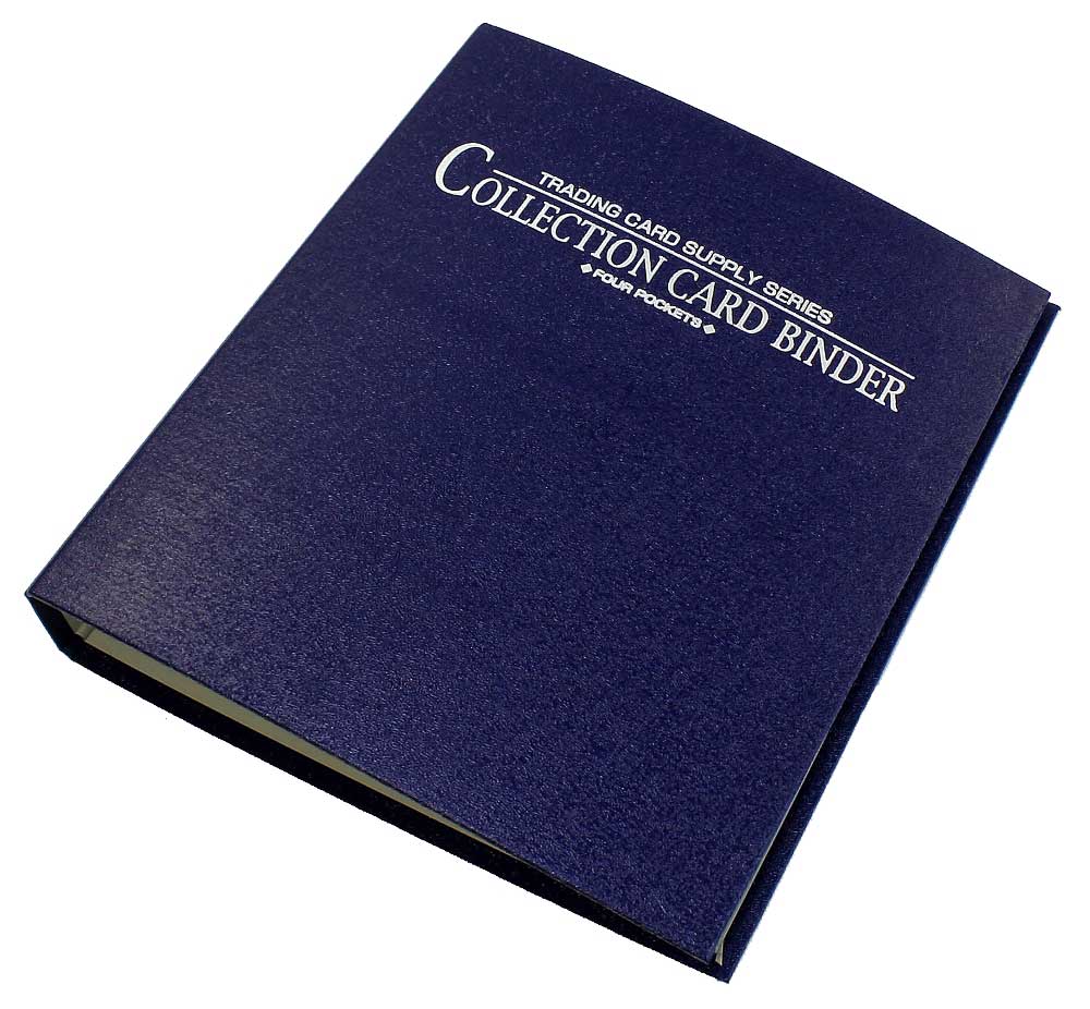 コレクションカードバインダー4ポケット ブルー / ジグソーパズル