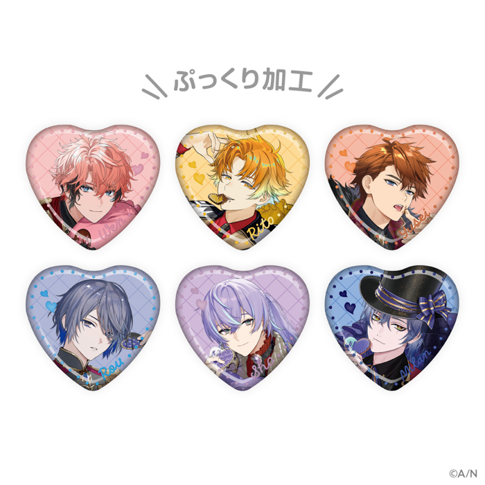 Melty Valentine」グッズを2025年2月7日(金)18時からにじストアにて