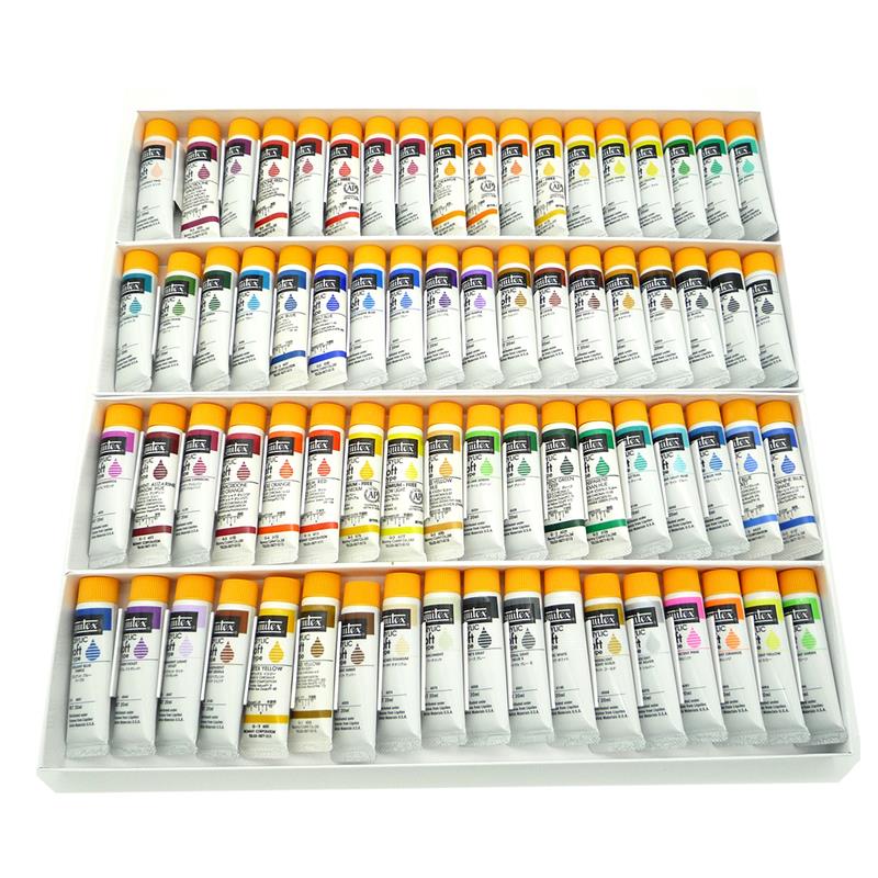 Liquitex リキテックス ソフト#6 71色 (72本)セット | ゆめ画材