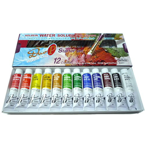 ホルベイン アクアオイルカラー デュオ 油絵の具 (水可溶性
