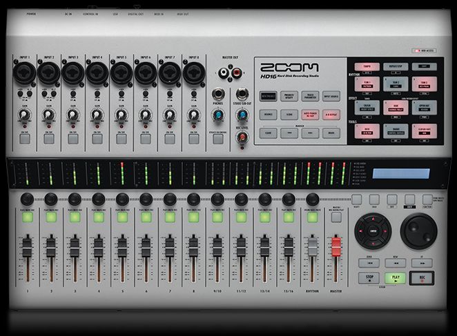 HD16 Hard Disk Recording Studio | Zoom