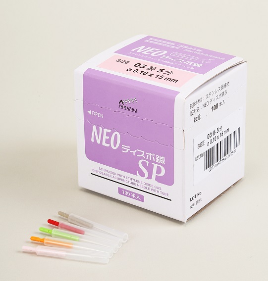 NEO ディスポ鍼SPタイプ 5分鍼 100本入 | 全医療器