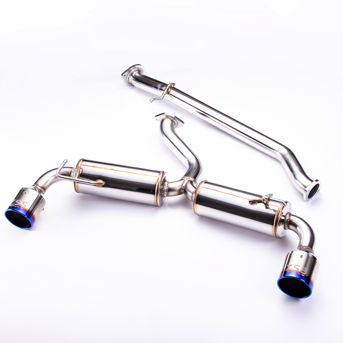 Tiテール 左右出しマフラー（競技専用） - Z.S.S. オフィシャル