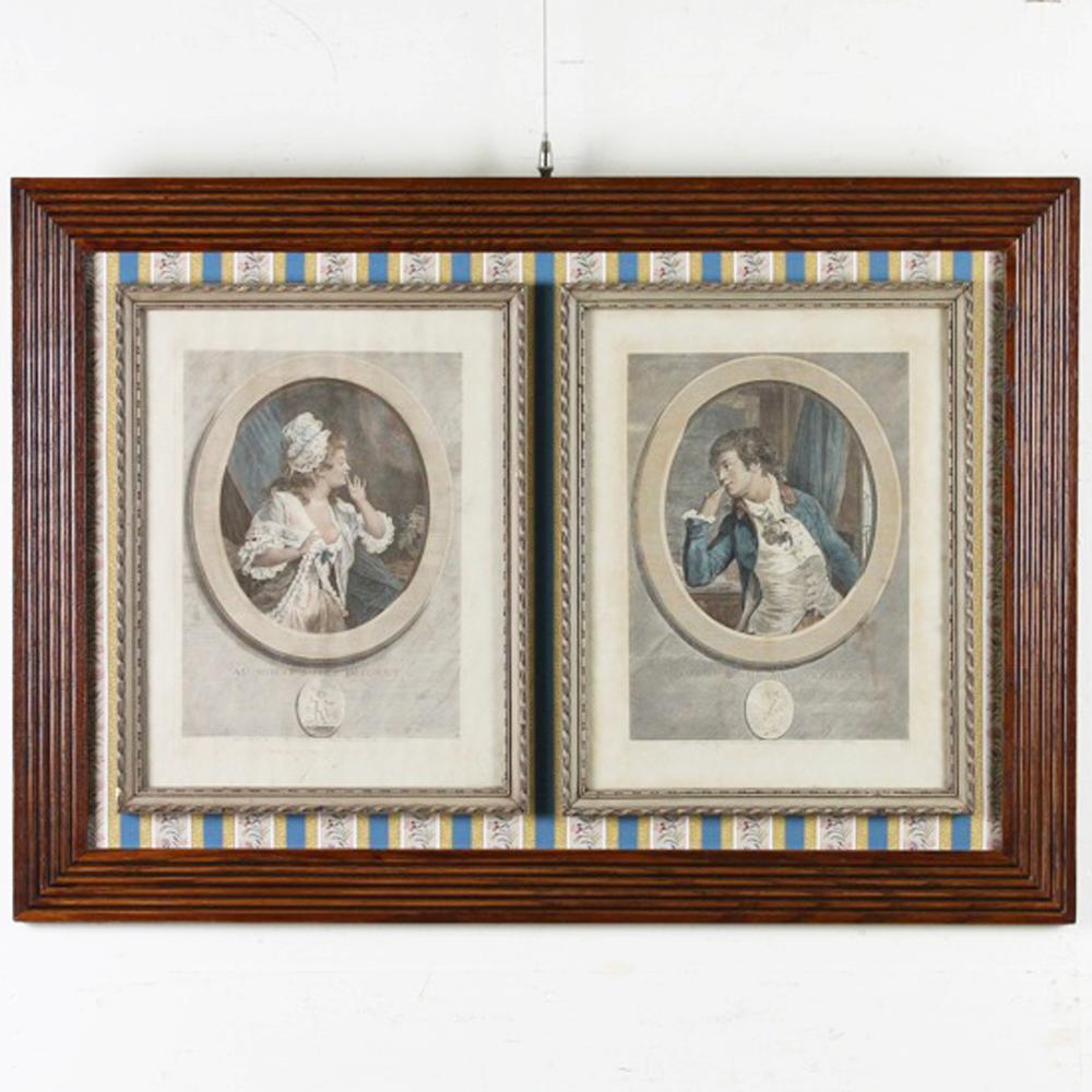 フランス 18-19世紀 アンティーク 腐食銅版画｜KIYA ANTIQUES ONLINESHOP