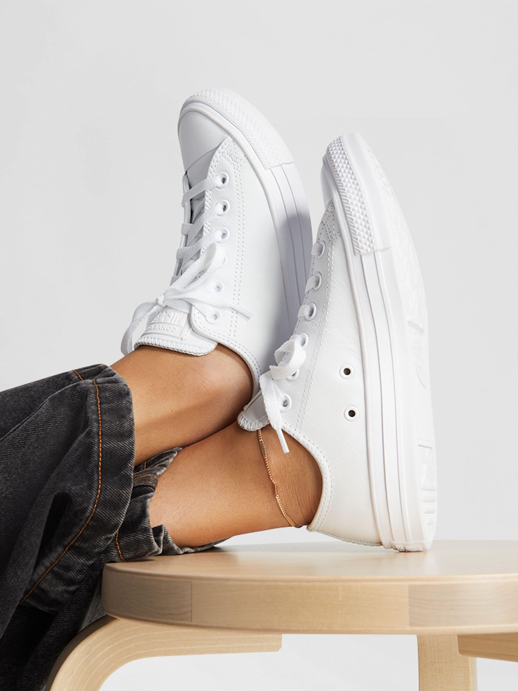 Buy Converse White Chuck Taylor All Stars Trainers from Next USA