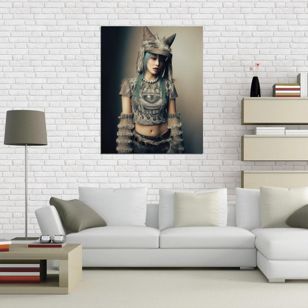 ミュージシャン XG Premium Framed Print L Size HINATA Amazon.co.jp