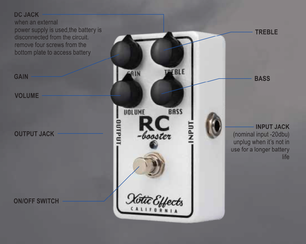 RC Booster Classic – Xotic California