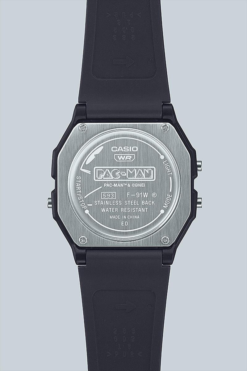 カシオ クラシック F-91WPC-1AJR パックマン PAC-MAN コラボレーション