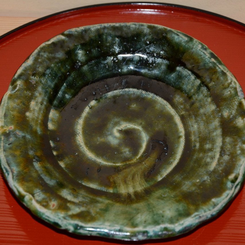 商品詳細｜satou219｜織部6寸丸皿｜盛り皿｜取り皿｜3240円｜[美濃焼