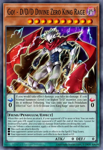 GO－DDD神零王ゼロゴッド・レイジ – Yu-Gi-Oh! Master Duel
