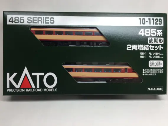 KATO 485系増結入線です「やまびこ」や「雷鳥」に 10-1129,4570,4556