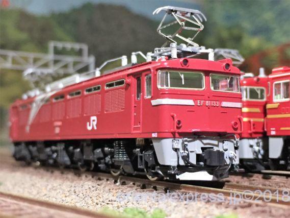 EF81-133号機+24系「エルム」セットのEF81を弄る。TOMIX 98642