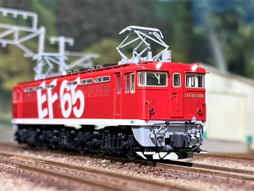 EF65 1019号機・レインボー塗装を弄る。その2 TOMIX 7155 #トミックス