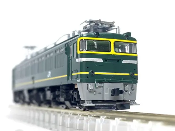 EF81（トワイライト色）が入線です。TOMIX 7122 | NGaugeJP - 横濱模型