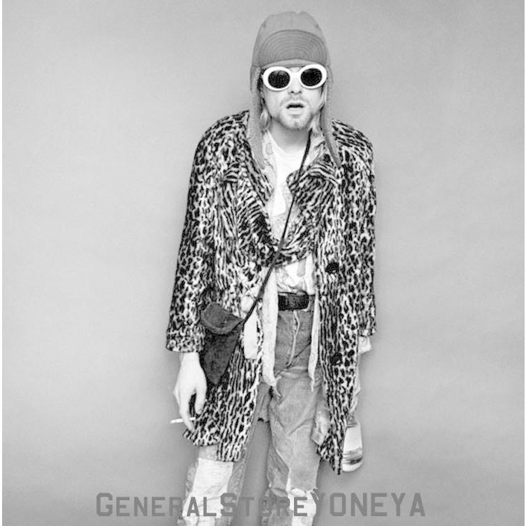 サングラス メンズ レディース カートコバーン レトロな オーバル デカ