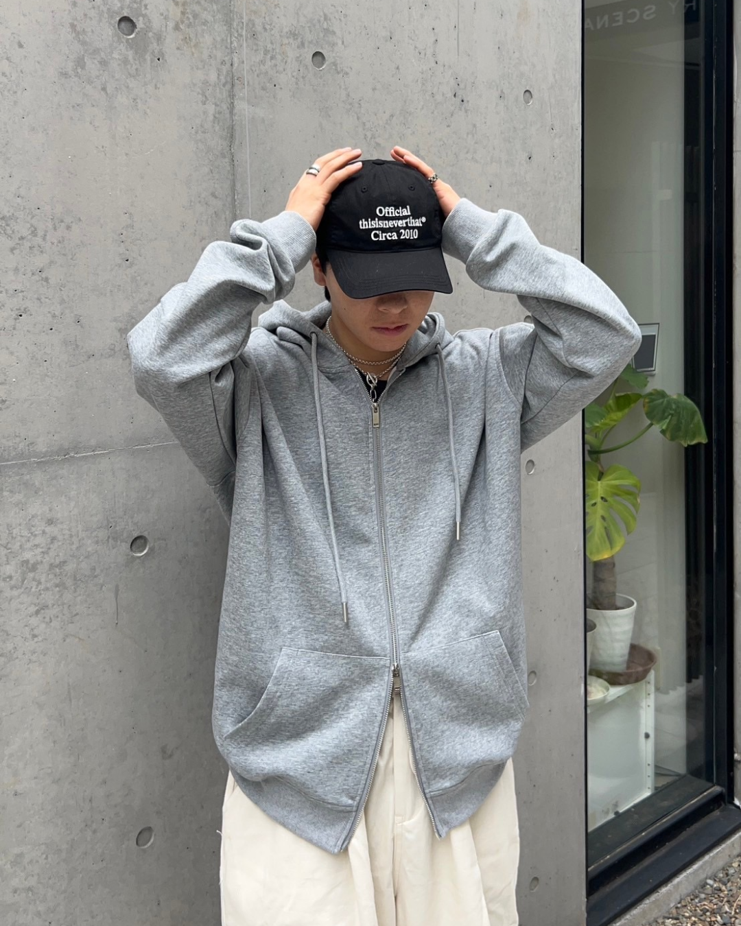 ダブルジップオーバーサイズパーカー AS0006 – YOLO（ヨロ