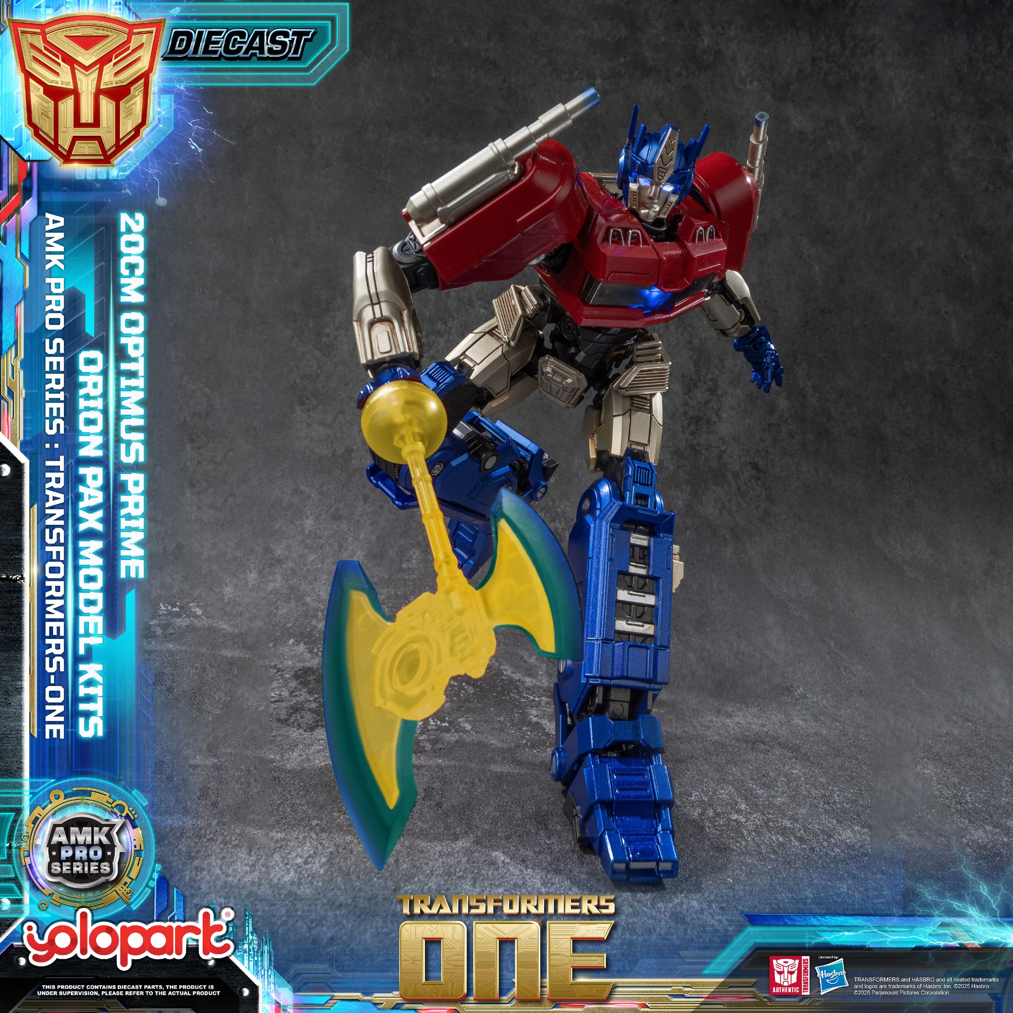 TRANSFORMERS ONE: AMK PRO Series-Final Form Optimus Prime/ORION