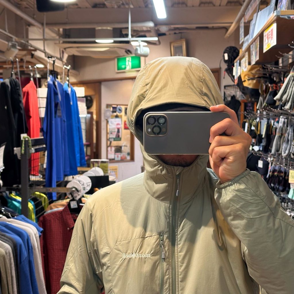 mont-bell EXライト サーマラップ パーカー | 山とスキーのアウトドア