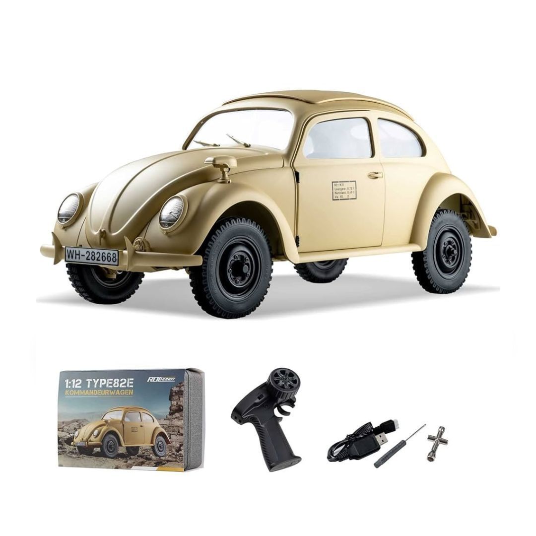 FMS ROCHobby 1/12 Retro VW Beetle RC Car – KommandeurWagen Type