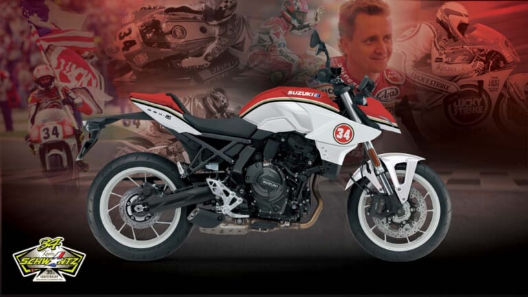 限定5台】ラッキーストライクカラーのスズキ「GSX-8S ケビン