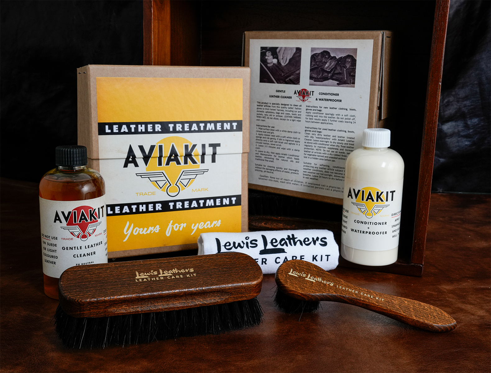 Lewis Leathers / AVIAKIT DELUXE CARE KIT [15755] - 19,800円