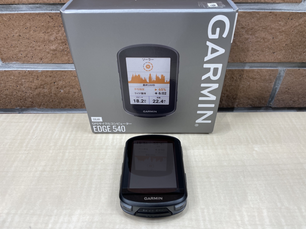 最速インプレ！ブルベライダーがGARMIN EDGE540 SOLARで150km走ってき