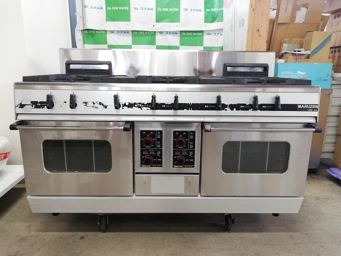 ジャンク】 マルゼン ガスレンジ 都市ガス | ユナ厨房