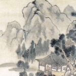 富取芳斎 絵 日本画 直筆 書画 南画家 絵師 文人 江戸 明治 新潟 富取