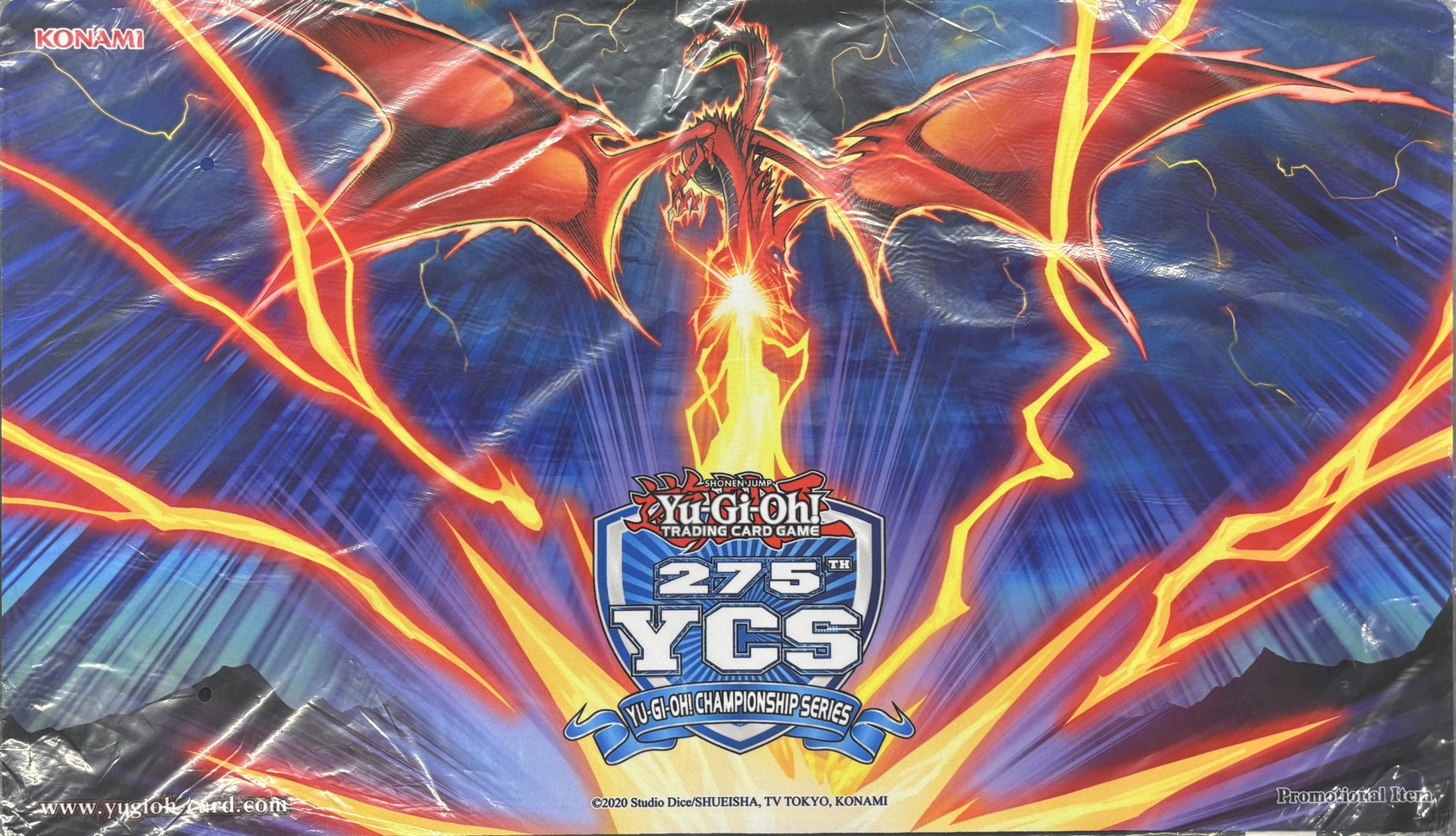プレイマット】(新)サンダーボルト YCS275th | 福福トレカ 遊戯王専門店