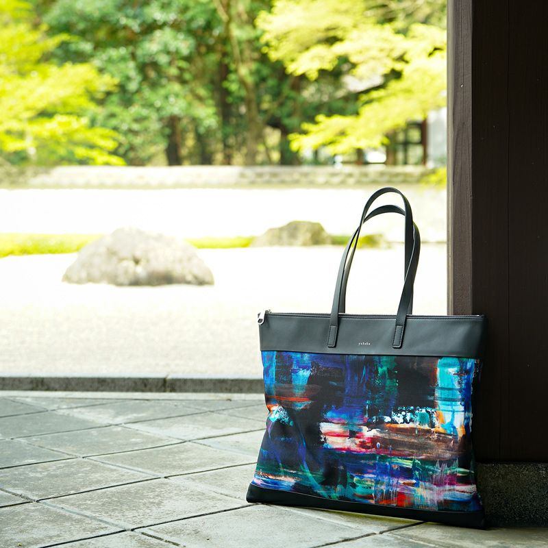 YFI014N ドローイングトート（ファスナー付き） ｜美しい色彩の革財布