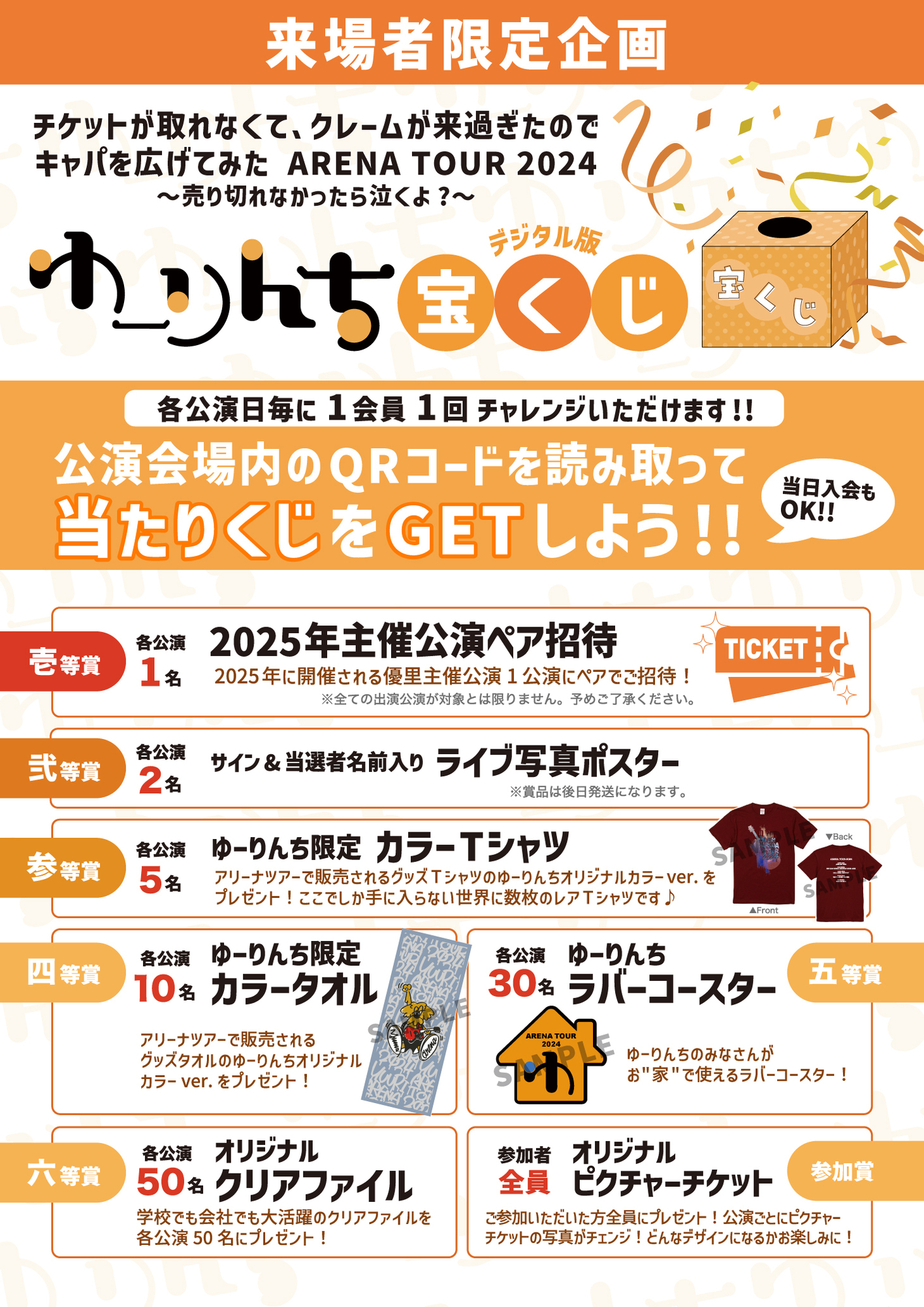 チケットが取れなくて、クレームが来過ぎたのでキャパを広げてみた