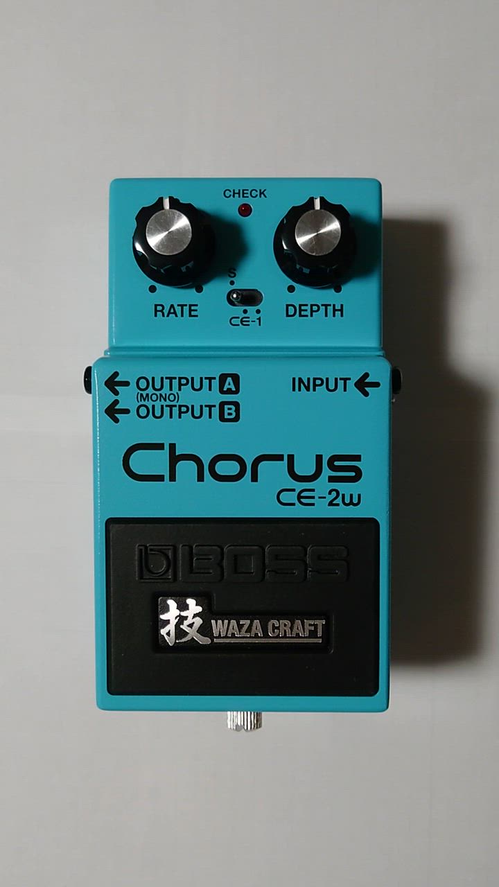 BOSS（ボス） 技 WAZA CRAFT Chorus CE-2W : マークスミュージック