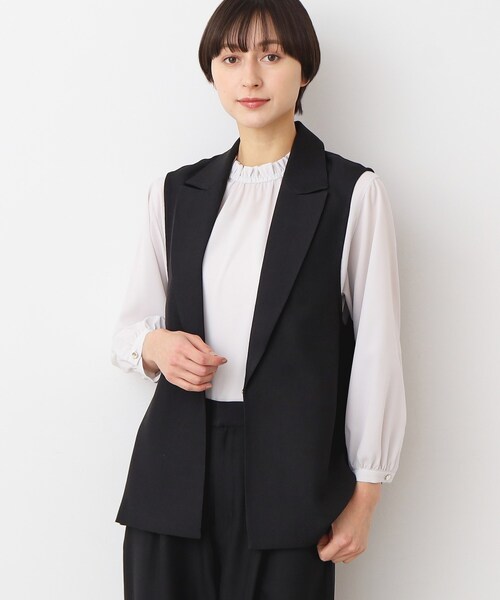 Dessin（デッサン） ベスト ジレ 「洗える・セットアップ可能