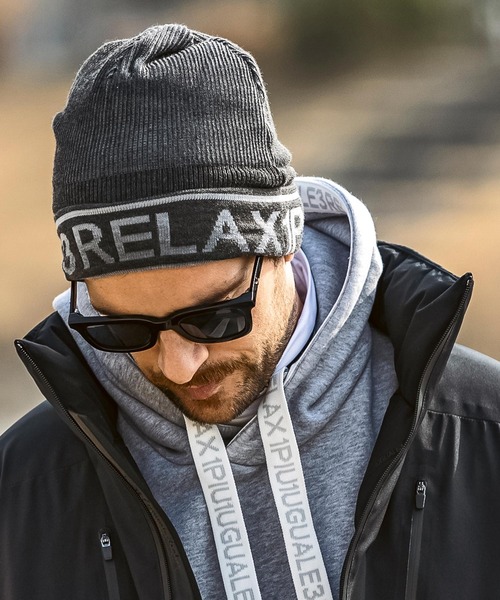 1PIU1UGUALE3 RELAX ニット帽 ニットキャップ メンズ : ZOZOTOWN Yahoo