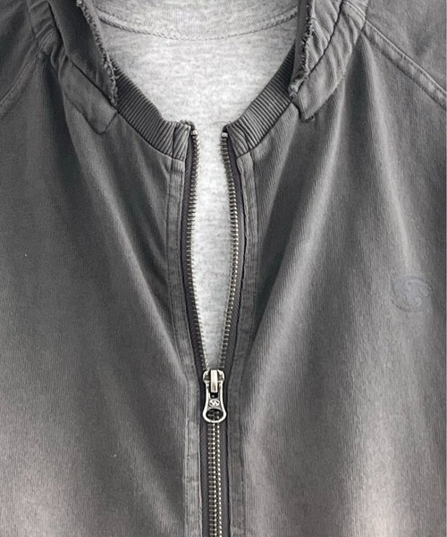 SAN SAN GEAR パーカー SAN SAN GEAR Washed hoodie zip-up メンズ