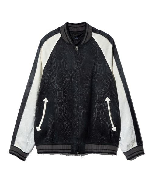 glamb（グラム） スカジャン Aging Paisley Ska Jumper / エイジング
