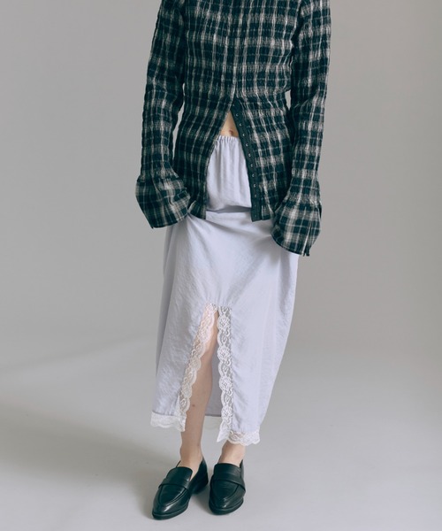 EN NEUME スカート Vintage Lace-trim Skirt : ZOZOTOWN Yahoo!店