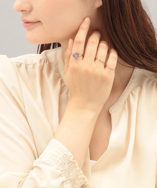 agete（アガット） 指輪 リング K10リング レディース : ZOZOTOWN