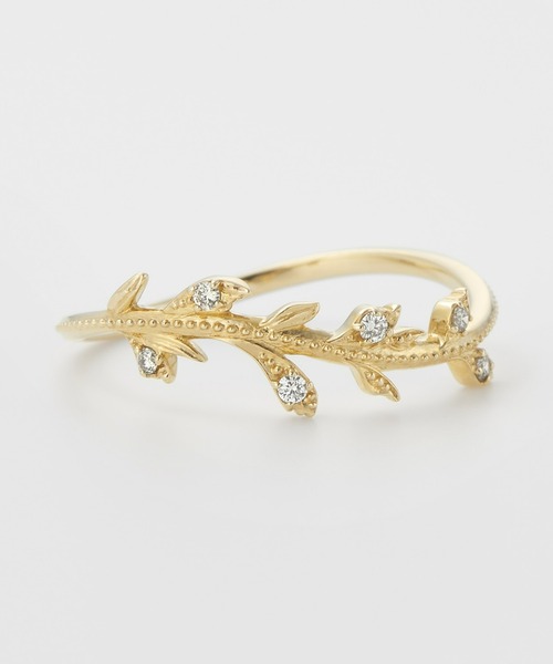 agete（アガット） 指輪 リング K10リング レディース : ZOZOTOWN