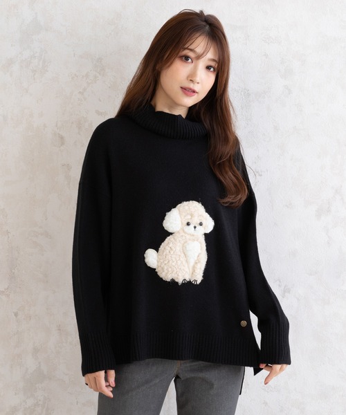 Jolly Poupee ニット セーター トイプードルオーバーサイズニット
