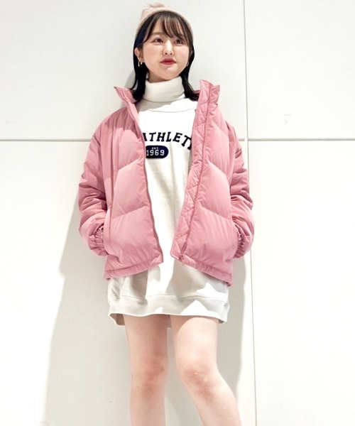 GAP（ギャップ） ダウンジャケット X-SMALL ピンク レディース