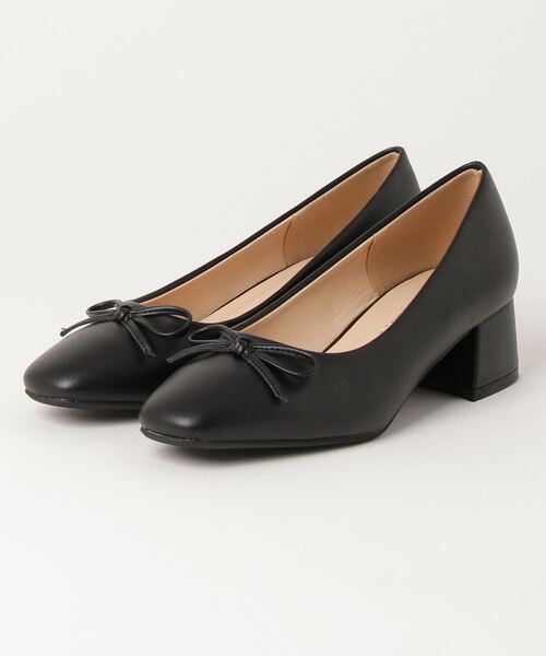 LibertyDoll（リバティードール） パンプス スクエアトゥ4.5cmチャン