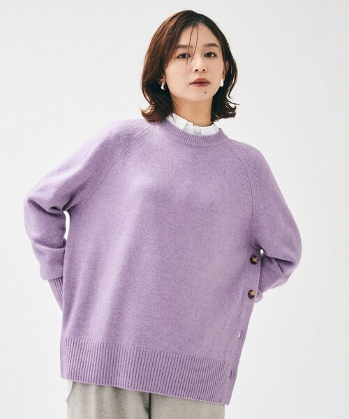 UNTITLED（アンタイトル） ニット セーター 「重ね着もおすすめ/洗える