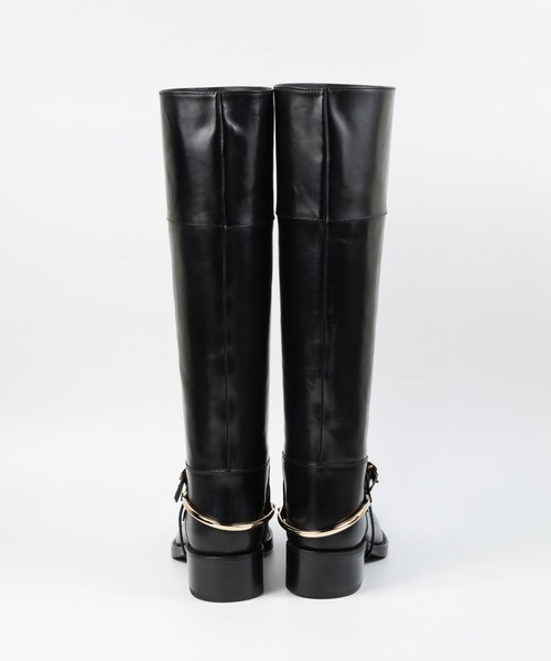 SARTORE（サルトル） ブーツ 金具デザインロングブーツ/SR4019