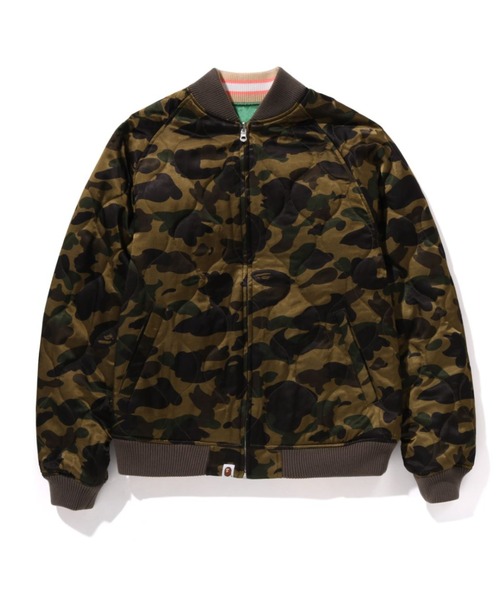 A BATHING APE（アベイシングエイプ） スカジャン JAPANESE PEONY